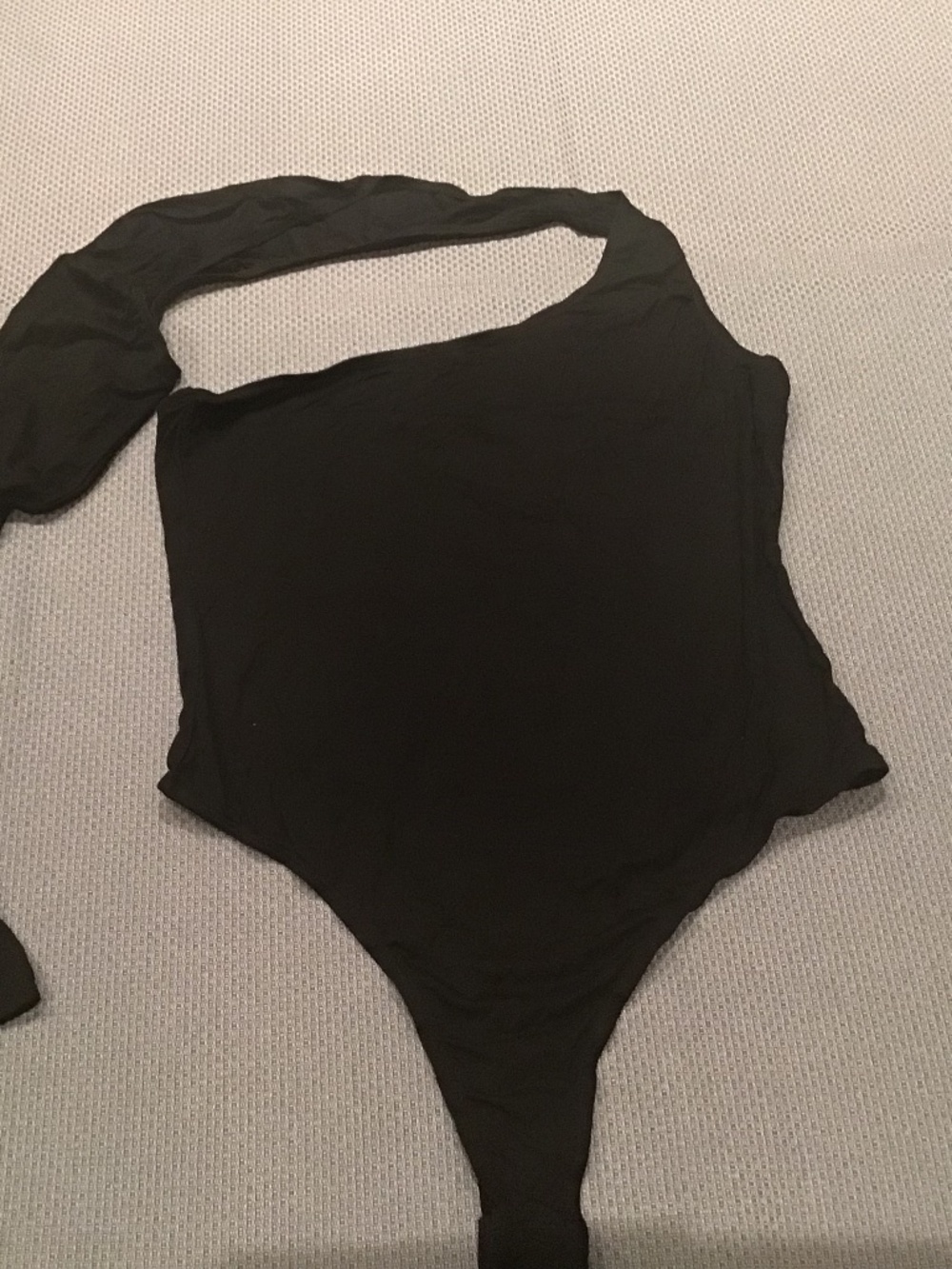 Superdown one sleeve body suit